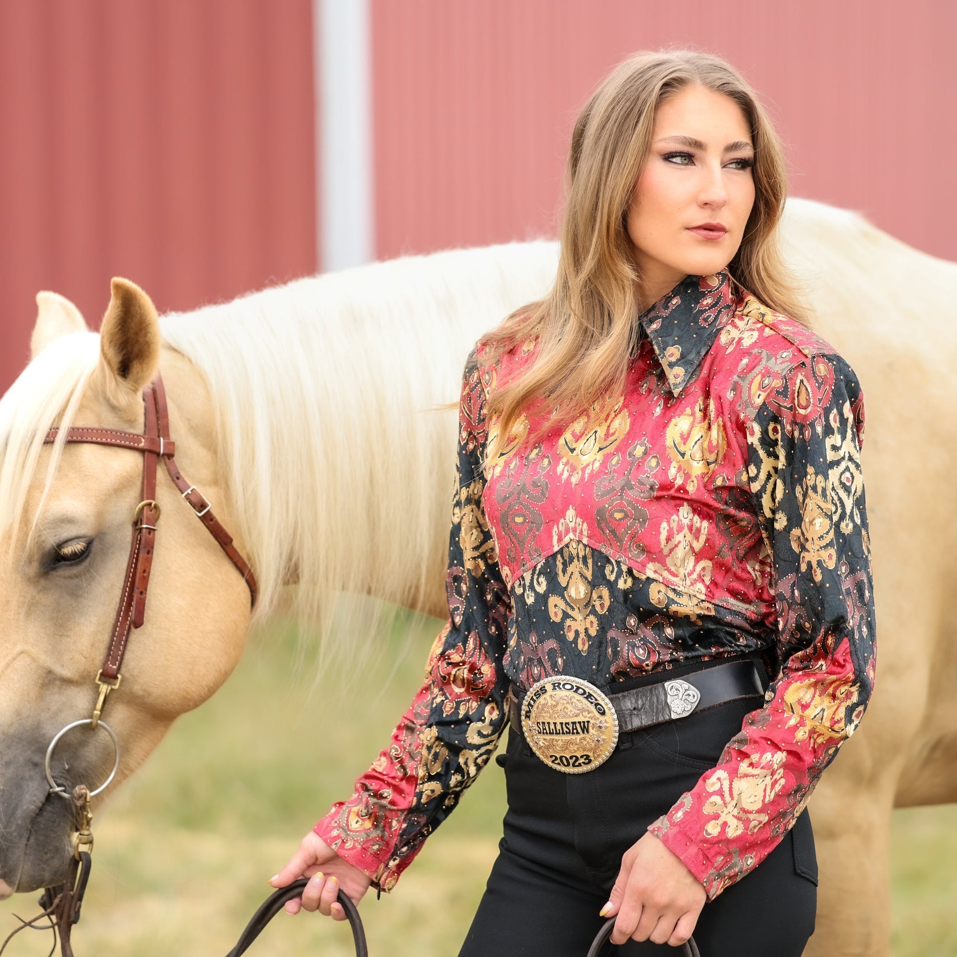 Glamour - Velvet Showmanship Performance Arena Shirt