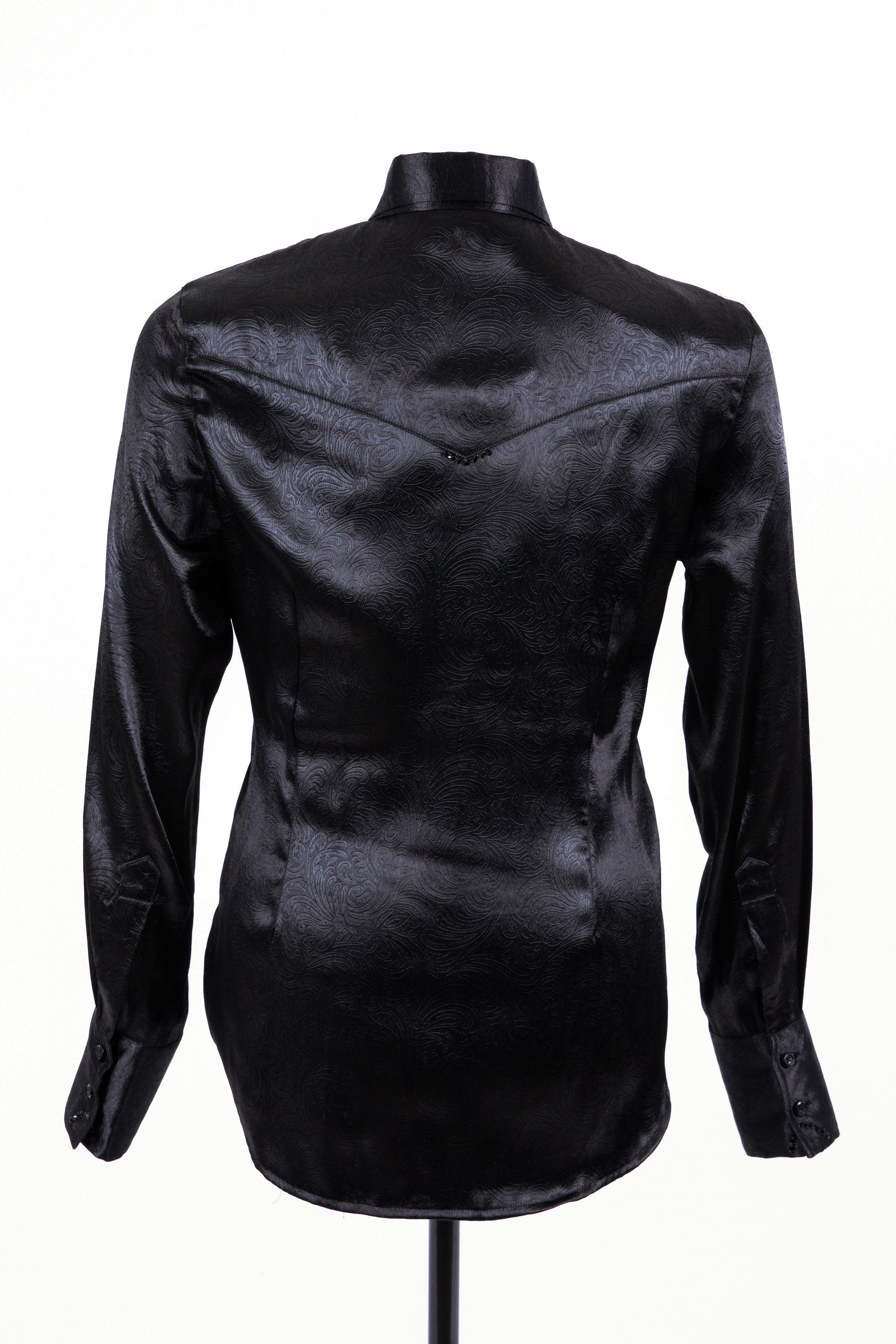 Embossed Satin Shirt RCR_007