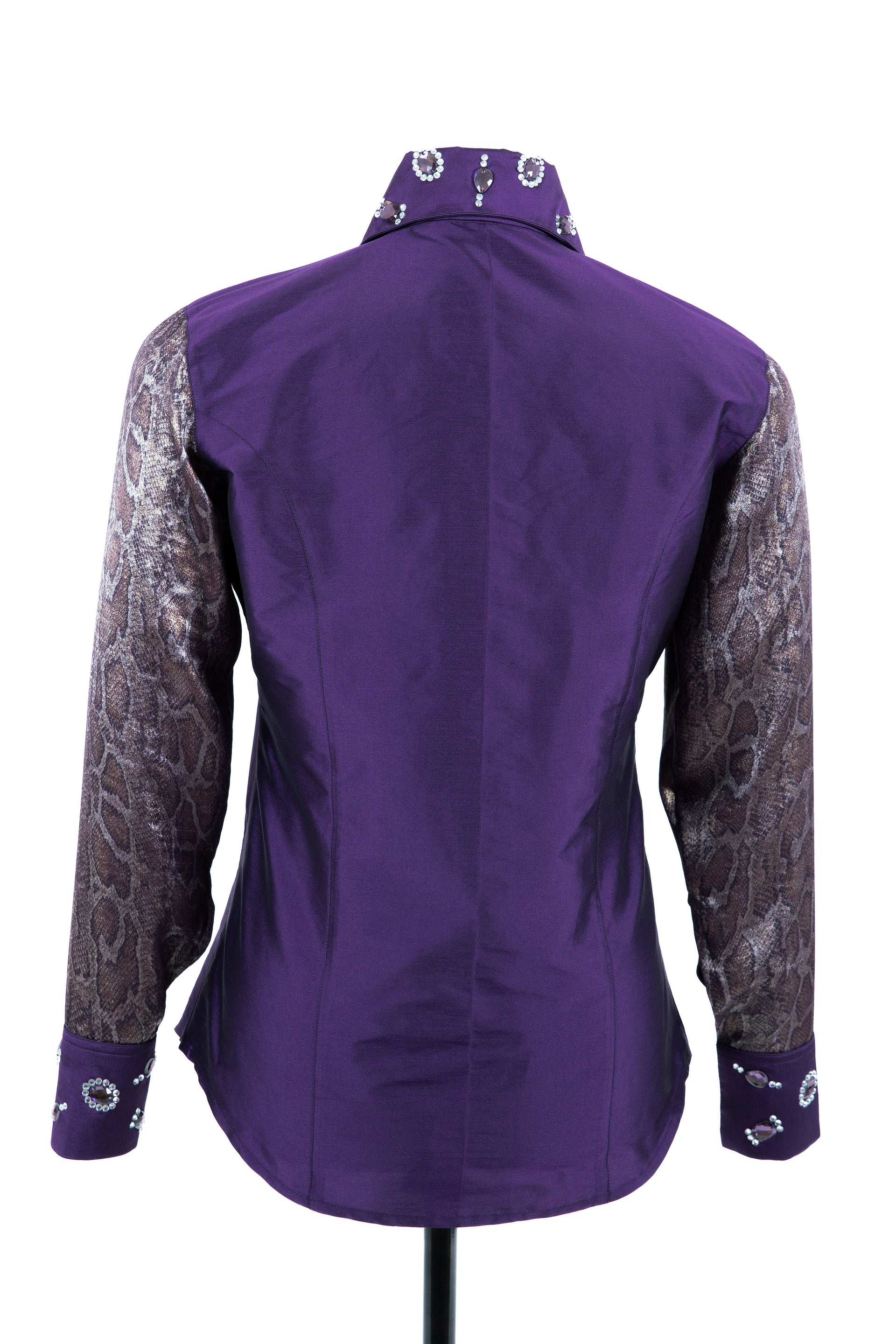 Foil Print Show Blouse RS_009