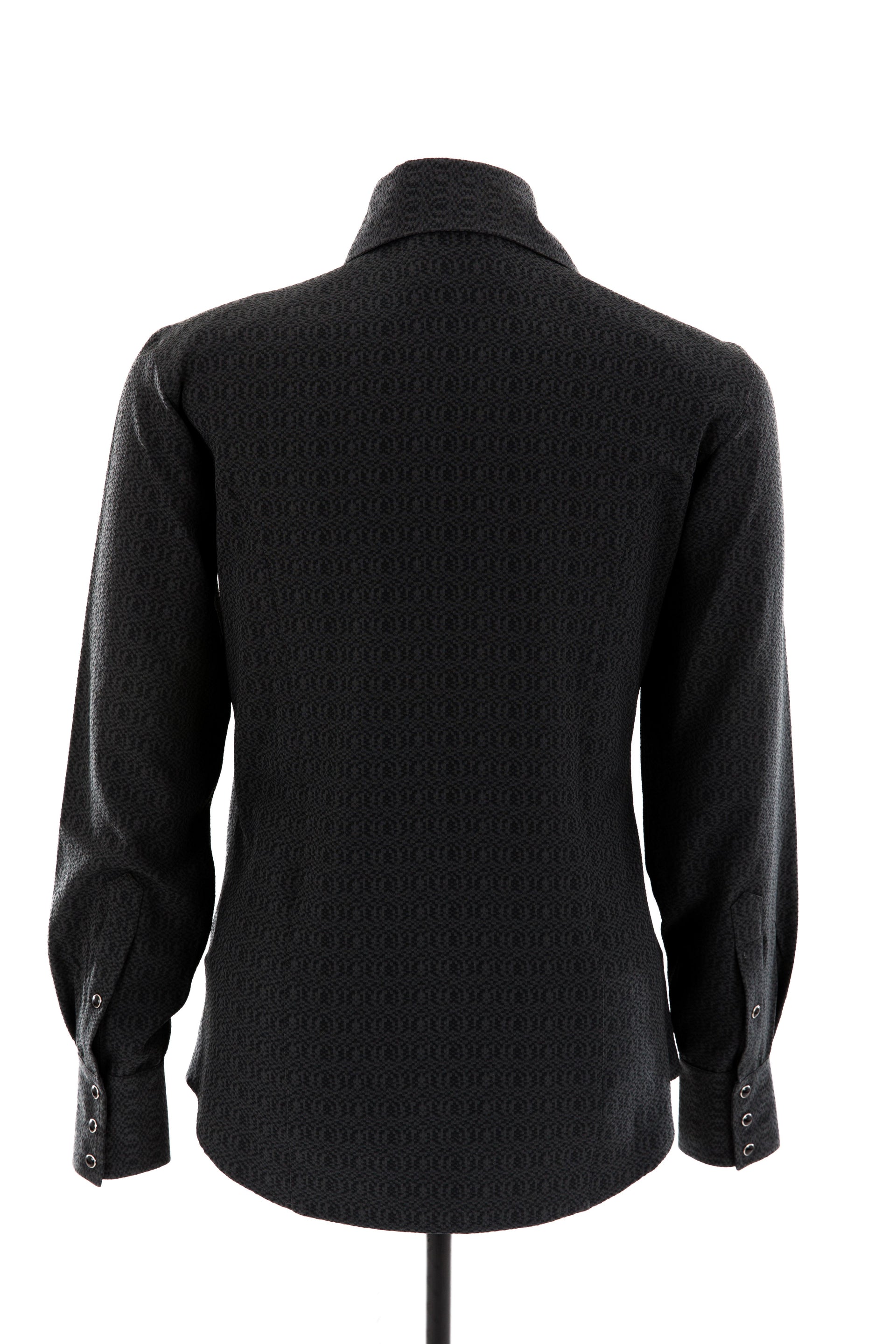 Geometric/Textured Show Blouse