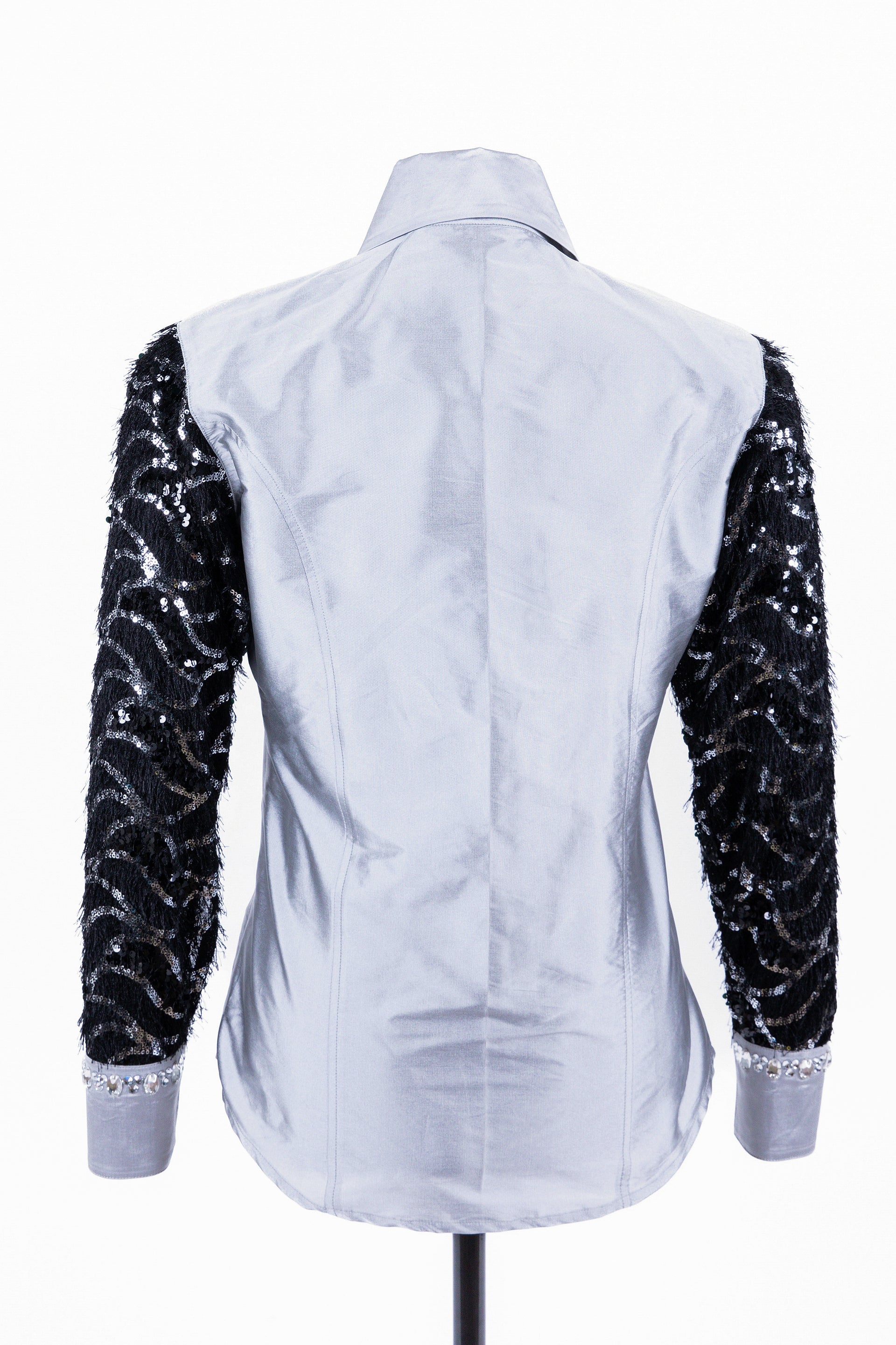 Fuzzy Lace Show Blouse RS_008