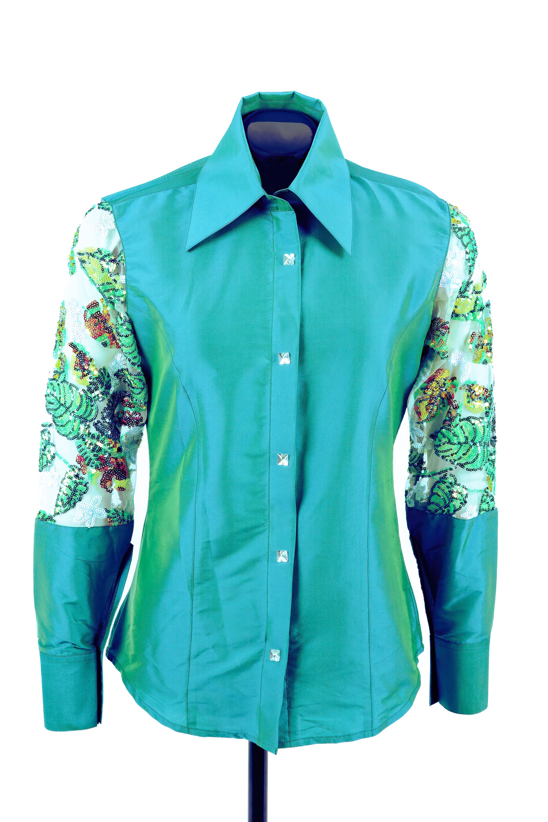 Jungle Lace Show Blouse RS_001A