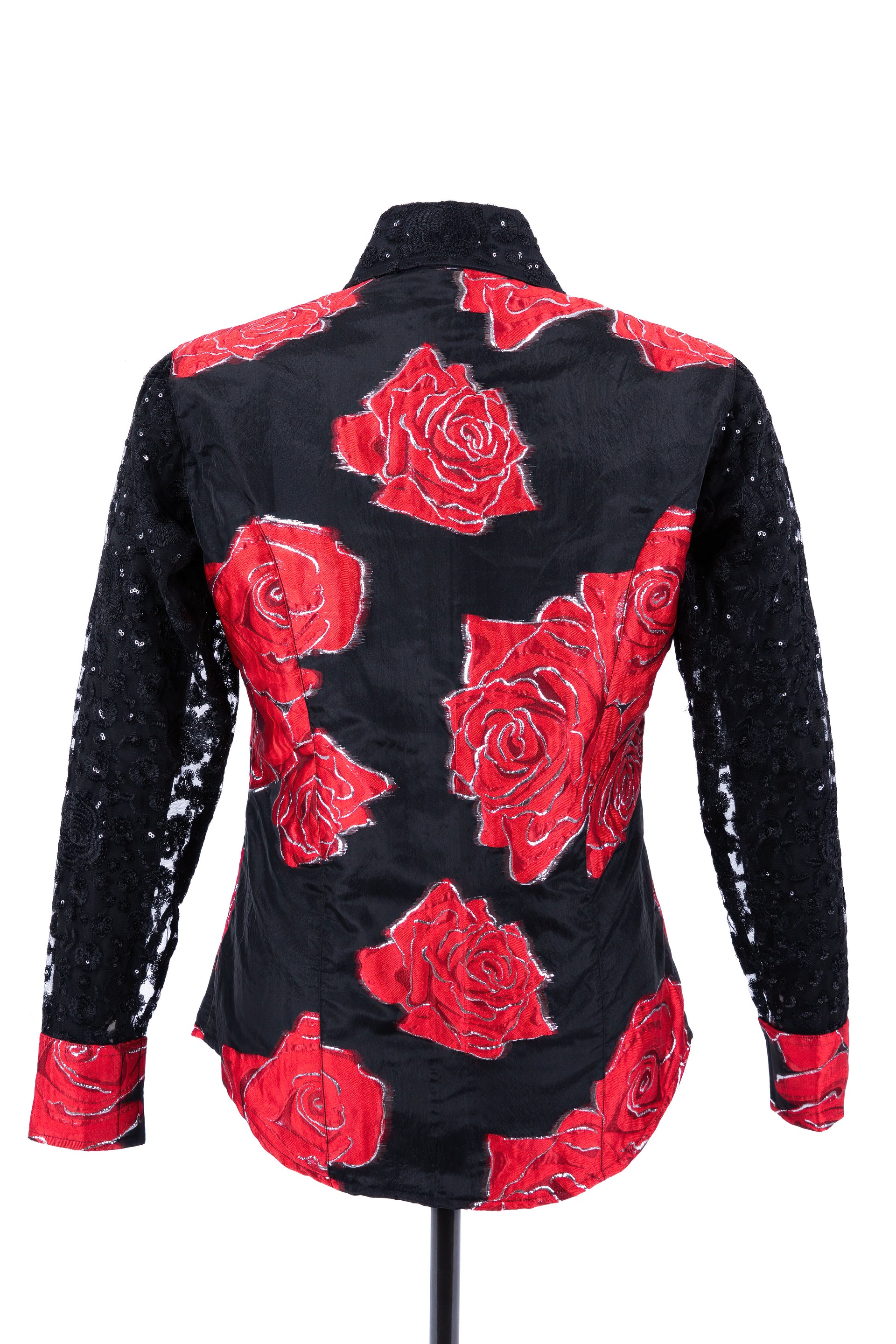 Rose Lace Show Blouse RS_011