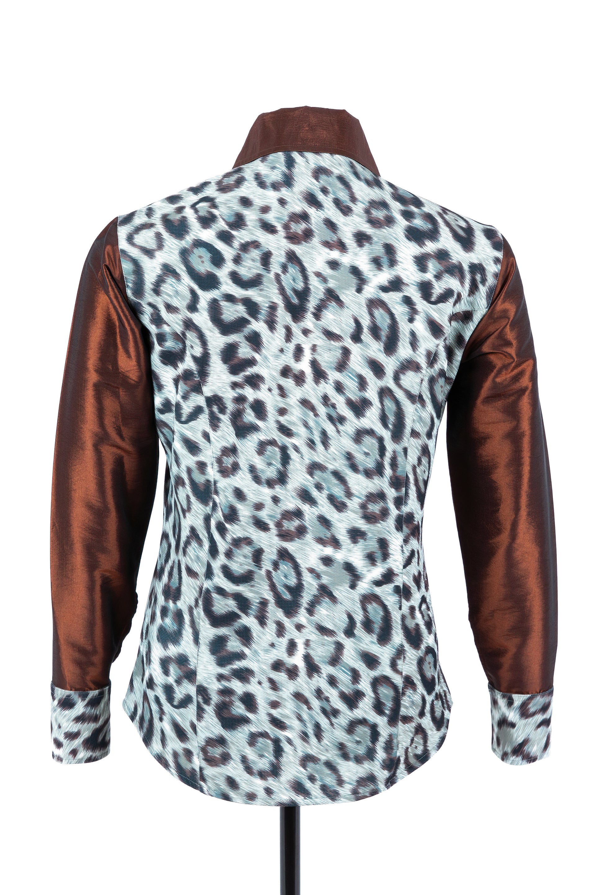 Leopard Print Show Blouse RS_010