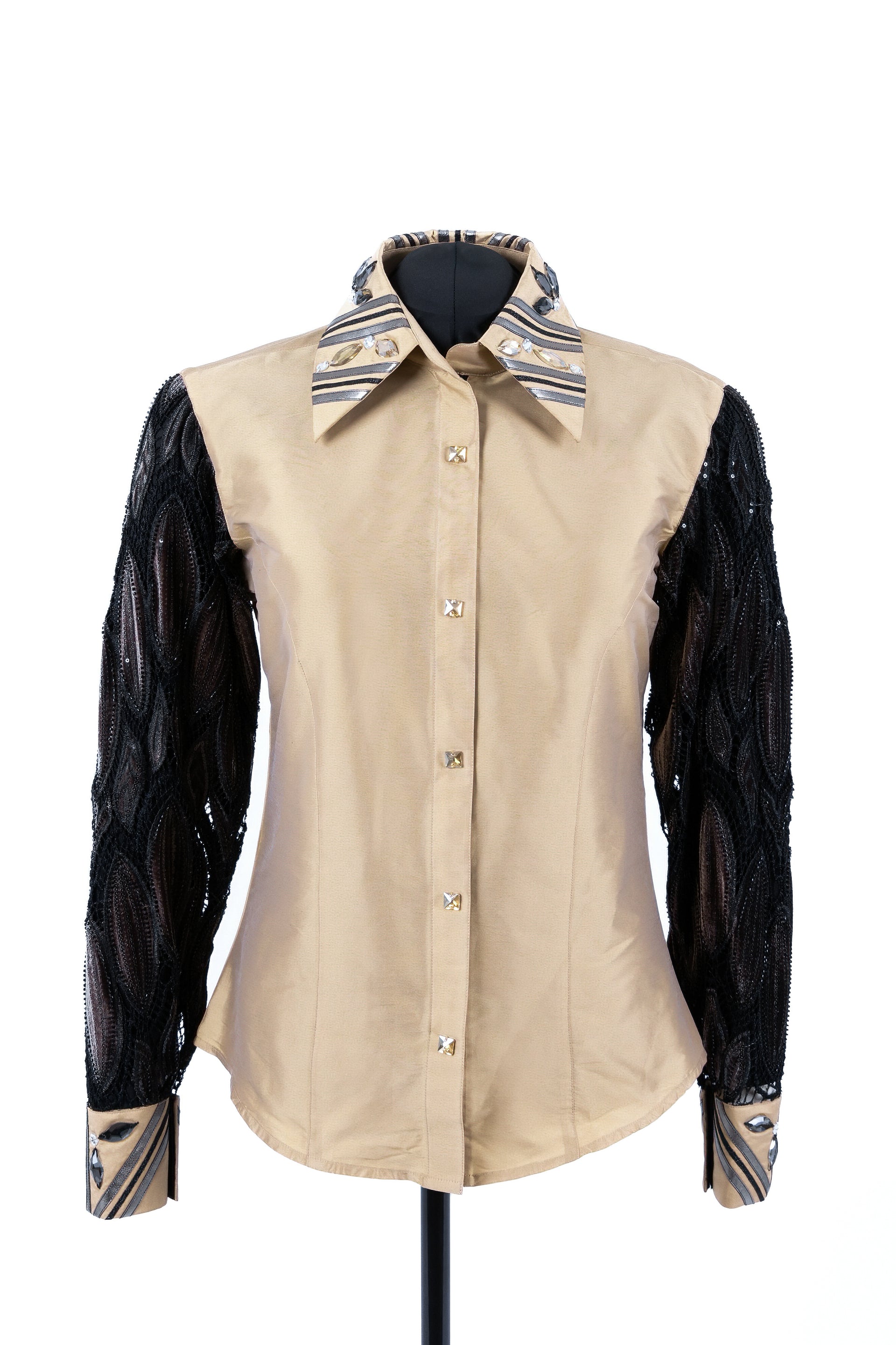 Velvet Leaf Show Blouse RS_006